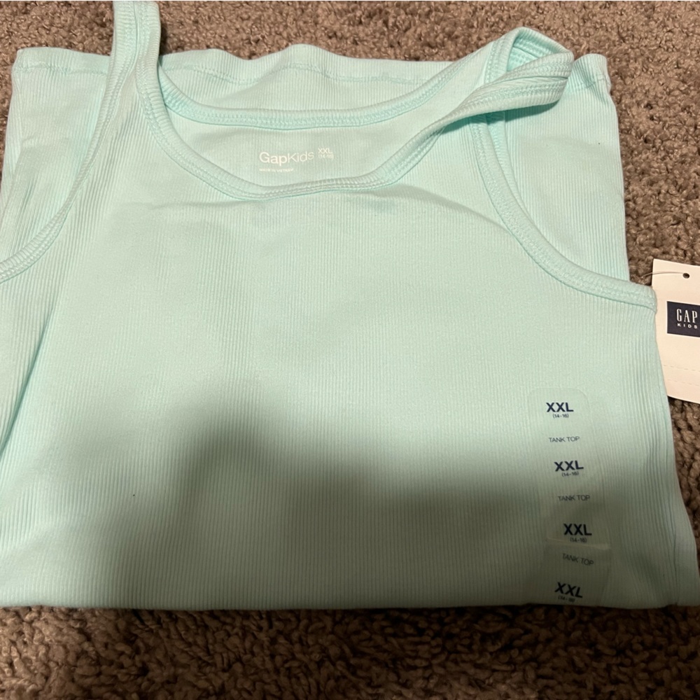 Bundle of 3 nwt gap kids tank m l xl